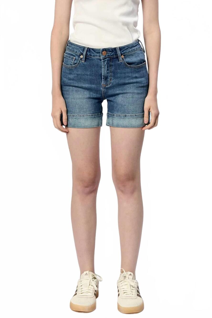 NEW DEAR JOHN DENIM julian denim shorts in medium blue